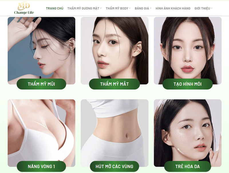 Mẫu giao diện website đẹp do STARGET thiết kế (Nguồn: STARGET)