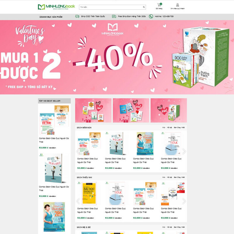 Tại sao cần mẫu giao diện website bán sách chuyên nghiệp? (Nguồn: Internet)