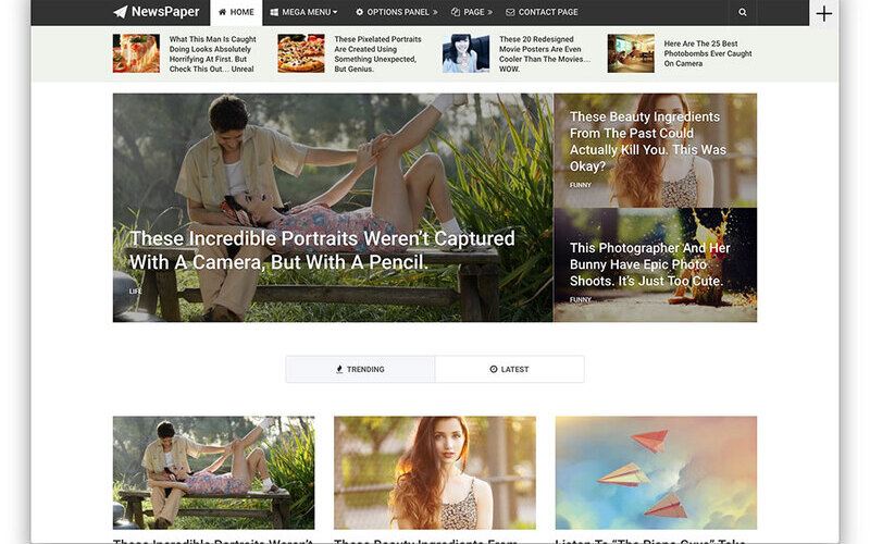 Chọn mẫu giao diện website tin tức thủ thuật không phù hợp (Nguồn: Internet)