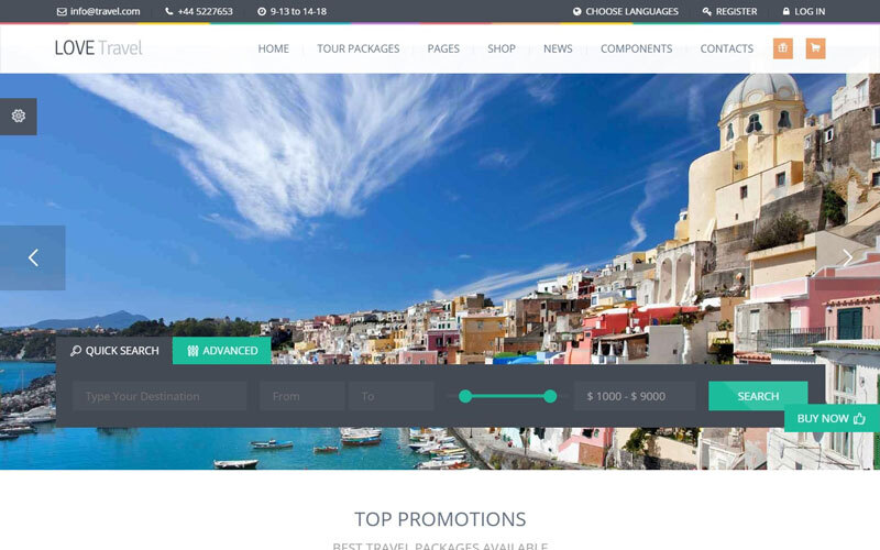 Website du lịch giúp quảng bá đến khách trong và ngoài nước (Nguồn: Internet)