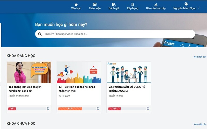 Xu hướng thiết kế mẫu website giới thiệu dịch vụ đào tạo (Nguồn: Internet)