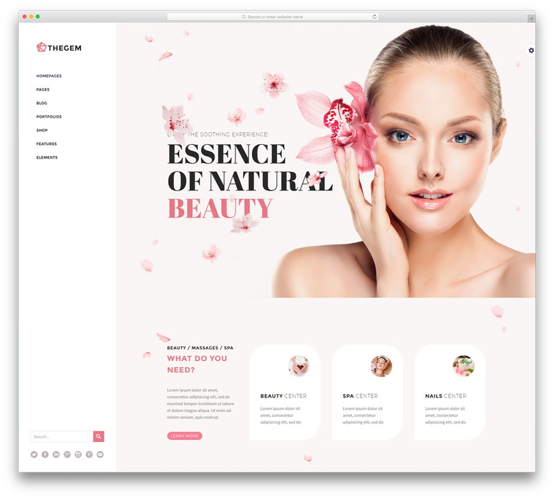 Cách chọn mẫu website giới thiệu spa phù hợp (Nguồn: Internet)